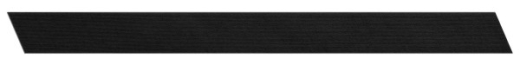 PLANAX Copy Strips 297mm (A4), 25mm/B, schwarz Thermobindestreifen Thermoband