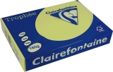 Hellgelb, Papier, A4, 160 g/qm, 250 Blatt, holzfrei, Trophée, fuer Copy+InkJet+Laser+Offset, Basteln, Drucken, Kopieren, Kreativ, FSC-Zertifikat, 1023C, 3329680102307
