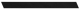 PLANAX Copy Strips 297mm (A4), 25mm/B, schwarz Thermobindestreifen Thermoband