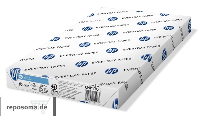 500 Blatt Papier HP C120 A3 80g/m