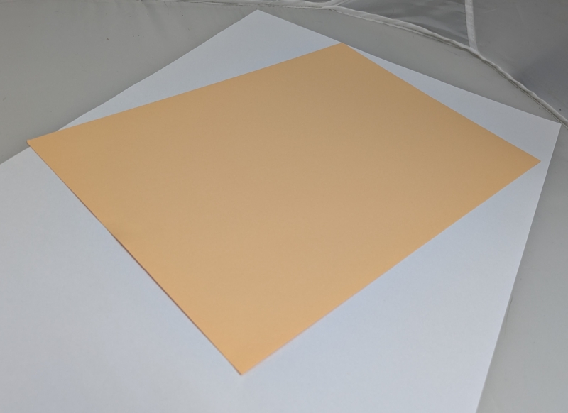 Aprikose, Papier, A4, 160 g/qm, 1 Blatt, holzfrei, Trophée, fuer Copy+InkJet+Laser+Offset, Basteln, Drucken, Kopieren, Kreativ, FSC-Zertifikat, 1011PC-EINZELBLATT
