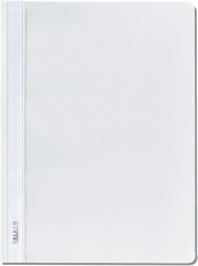 Falken Plastikhefter (PP) PP-Schnellhefter Weiss A4 Vorderdeckbaltt transparent