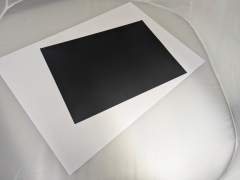 Schwarz, Papier, A4, 160 g/qm, Einzelblatt, holzfrei, Trophée, fuer Copy+InkJet+Laser+Offset, Basteln, Drucken, Kopieren, Kreativ, FSC-Zertifikat, 1001PC, Umweltfreundliche plastikfreie Verpackung